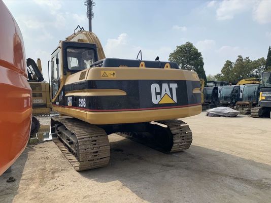 Alta resistência 320B Excavadora usada CAT Segurança Operação Excavadora de 20 toneladas
