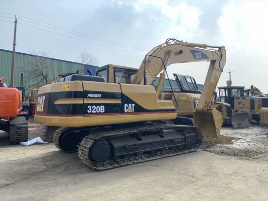 Alta resistência 320B Excavadora usada CAT Segurança Operação Excavadora de 20 toneladas
