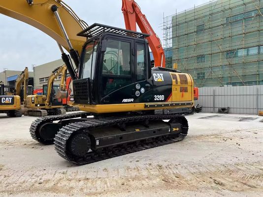 Caterpillar 320D Excavadora CAT usada feita no Japão para construção 320B 320C 320D