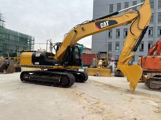 Caterpillar 320D Excavadora CAT usada feita no Japão para construção 320B 320C 320D