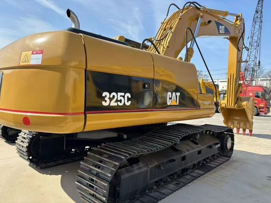 Hidráulico usado Caterpillar 325C Excavator Visibilidade e segurança para construção
