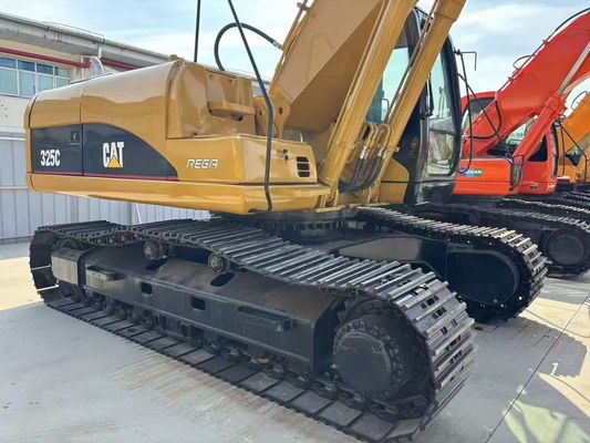 Hidráulico usado Caterpillar 325C Excavator Visibilidade e segurança para construção