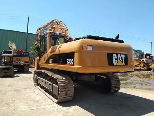 2001 Ano usado Crawler montado em escavadeira Caterpillar 330C CAT C9 Motor 250HP