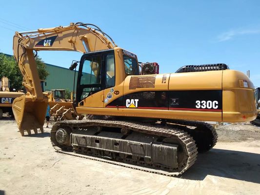 2001 Ano usado Crawler montado em escavadeira Caterpillar 330C CAT C9 Motor 250HP