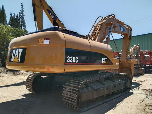 2001 Ano usado Crawler montado em escavadeira Caterpillar 330C CAT C9 Motor 250HP