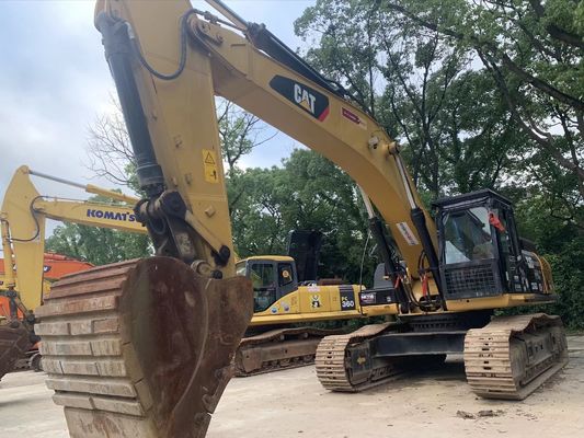 Excavadora original japonesa Caterpillar 336D em bom estado para mineração