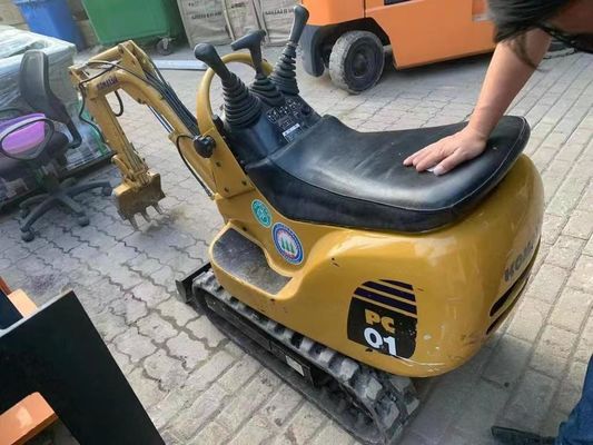 PC01 Cor Original Mini Excavadora Komatsu Usada para Trabalho Interior