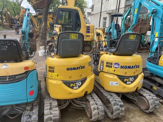 Japão Komatsu PC10MR-2 Máquina de Escavação de Segunda Mão para Trabalho Interior