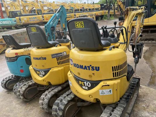 Japão Komatsu PC10MR-2 Máquina de Escavação de Segunda Mão para Trabalho Interior