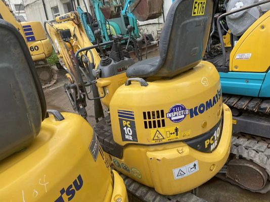 Japão Komatsu PC10MR-2 Máquina de Escavação de Segunda Mão para Trabalho Interior