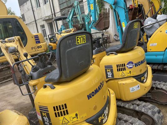 Japão Komatsu PC10MR-2 Máquina de Escavação de Segunda Mão para Trabalho Interior