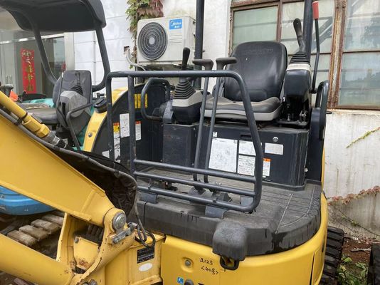 Usado Komatsu PC20MR-2 Crawler montado escavadeira original Japão Trabalhando no jardim