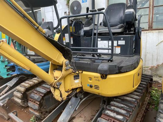 Usado Komatsu PC20MR-2 Crawler montado escavadeira original Japão Trabalhando no jardim