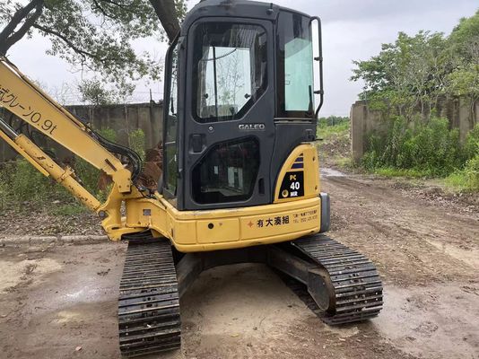 Cabina fechada Mini Excavadora Komatsu PC40MR-2 PC35MR-2 PC40MR-2