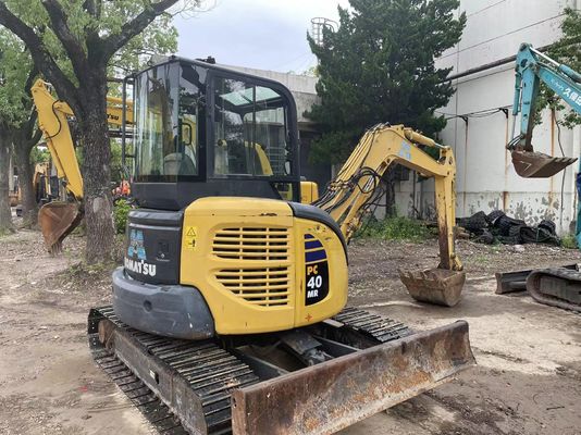 Cabina fechada Mini Excavadora Komatsu PC40MR-2 PC35MR-2 PC40MR-2