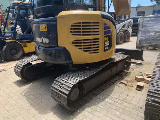 PC50MR-2 usado Komatsu Mini Digger Cabina fechada para canteiro de obras