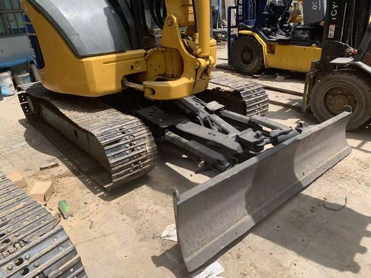 PC50MR-2 usado Komatsu Mini Digger Cabina fechada para canteiro de obras