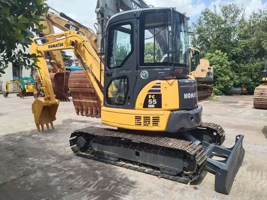 Usado Komatsu PC55MR 2 Mini Original Japão Eficiência Energética Alto Desempenho