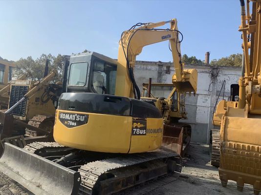 PC78US-6NO Excavadora Usada Cor Original Excavadora Komatsu de segunda mão