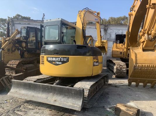 PC78US-6NO Excavadora Usada Cor Original Excavadora Komatsu de segunda mão
