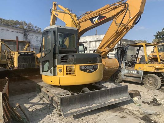 PC78US-6NO Excavadora Usada Cor Original Excavadora Komatsu de segunda mão