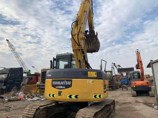 PC128US-2E Excavadora Komatsu Usada 13 toneladas Excavadora de alta precisão