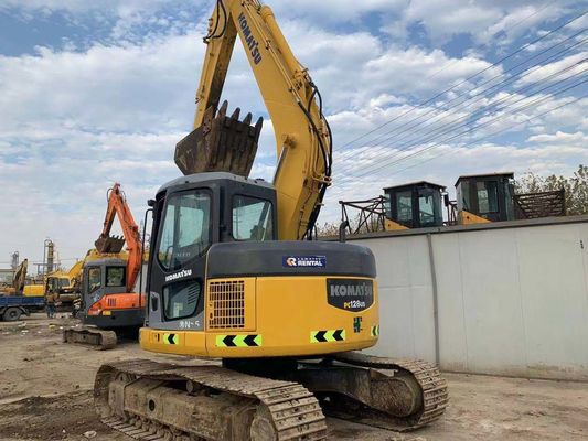 PC128US-2E Excavadora Komatsu Usada 13 toneladas Excavadora de alta precisão