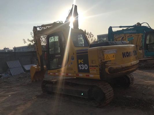 Poupança de energia usado Komatsu PC130 6 Crawler Alta estabilidade Cor original