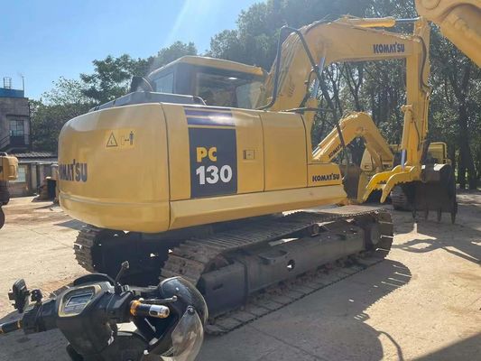 PC130-7 original do Japão Excavadora Komatsu Usada com Pulso Hidráulico
