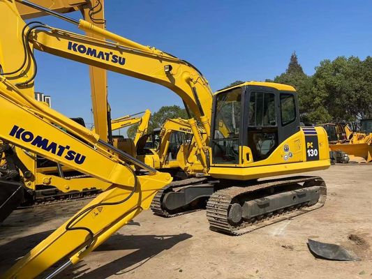 PC130-7 original do Japão Excavadora Komatsu Usada com Pulso Hidráulico