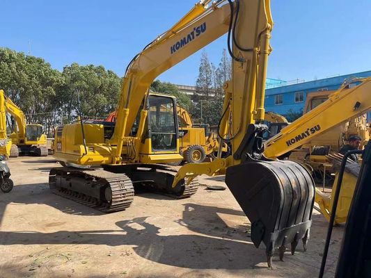 PC130-7 original do Japão Excavadora Komatsu Usada com Pulso Hidráulico