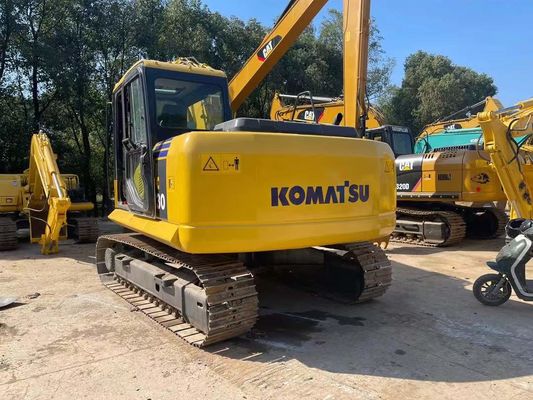 PC130-7 original do Japão Excavadora Komatsu Usada com Pulso Hidráulico