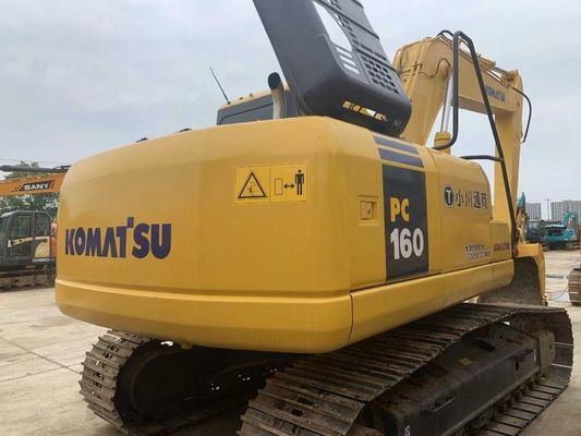 Japão Komatsu PC160LC-7 Mini Crawler Excavator Segunda mão com motor potente