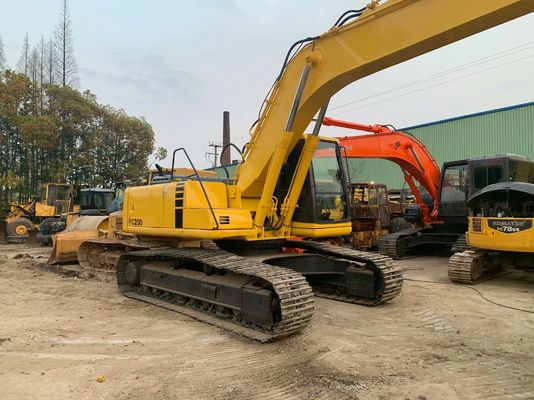 Eficiência elevada Usado Komatsu PC200 6 Excavadora Original Japão Poderosa