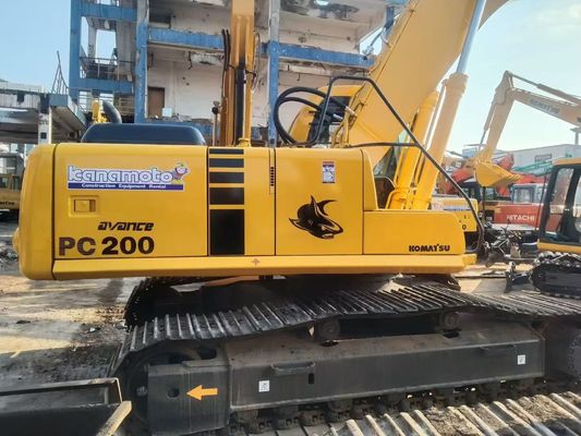 Japão Usado Komatsu PC220 6 Excavadora Fácil Operação Com Martelo Hidráulico