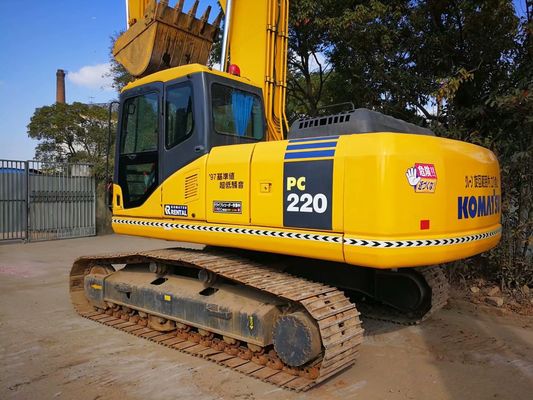 PC220-7 Excavadora Komatsu Usada de rastreador Original Japão Fácil manutenção