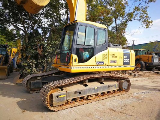 PC220-7 Excavadora Komatsu Usada de rastreador Original Japão Fácil manutenção