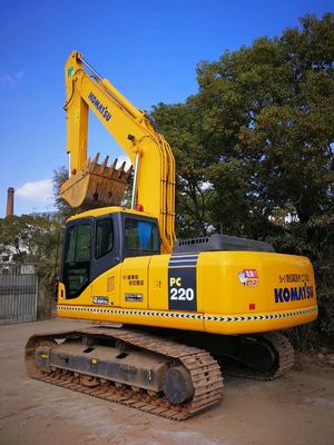 PC220-7 Excavadora Komatsu Usada de rastreador Original Japão Fácil manutenção