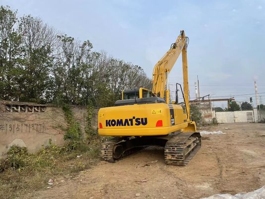 Origem Japão Excavadora Komatsu Usada PC220-7 Crawler Com 18 metros de braço longo