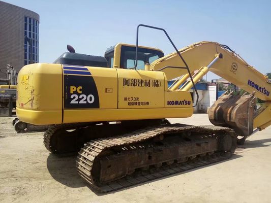 Excavadora flexível PC220-8 Crawler de segunda mão Komatsu para o sudeste da Ásia
