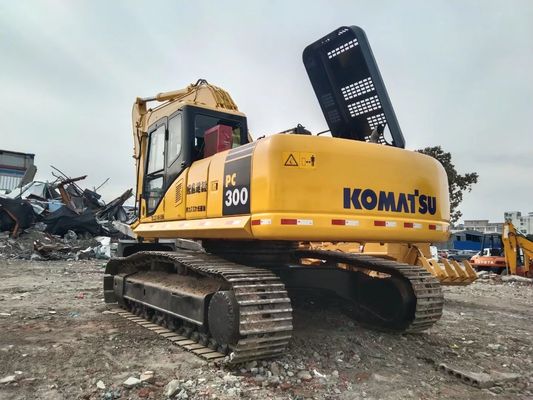 PC300-7 Excavadora Komatsu Usada de 30 toneladas Resistente à fadiga Baixo ruído para mineração