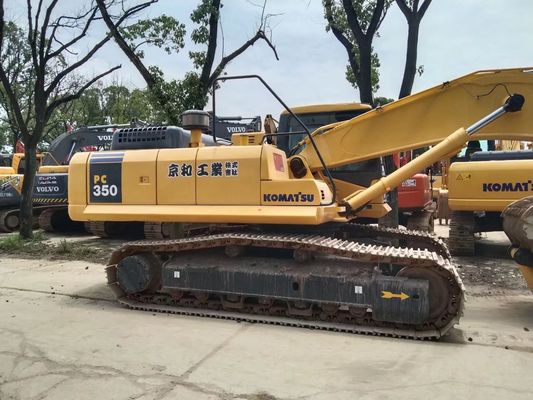 35 toneladas usadas Komatsu PC350-7 Excavadora de rastreamento PC300-7 PC350-7 Versatilidade