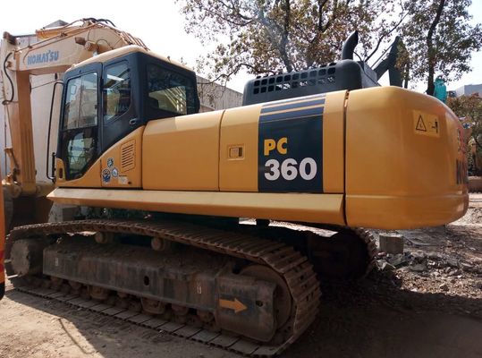 PC360-7 Excavadora usado montada em rastreador original do Japão em bom estado