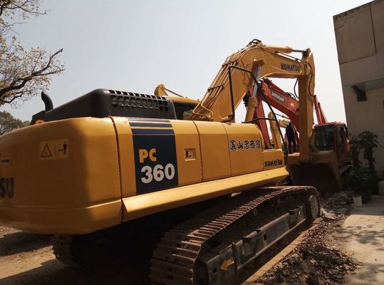 PC360-7 Excavadora usado montada em rastreador original do Japão em bom estado
