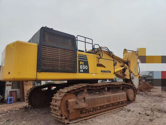 Excavadora Komatsu Crawler PC850-8EO Usada para Mineração 2019 Ano Original Japão