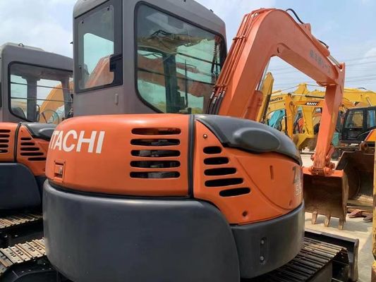 Original japonês usado Hitachi ZX55UR mini escavadeira em excelente estado