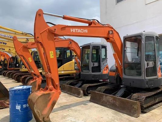 Original japonês usado Hitachi ZX55UR mini escavadeira em excelente estado
