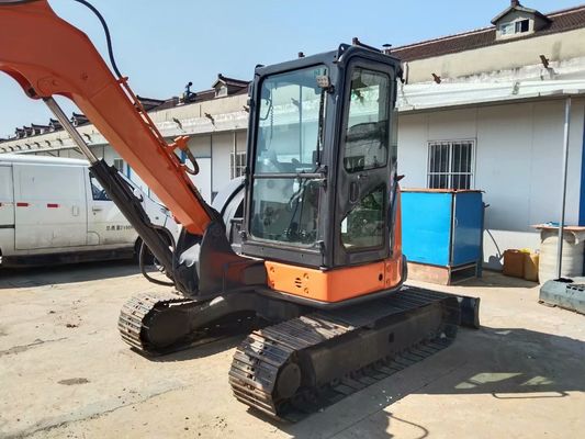 Hitachi ZX55USR-5A Mini Excavatora de Escavação em Bom Condição Mini Excavatora em Uso