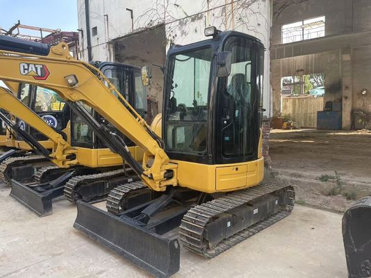 Eficiência energética Excavadora CAT usada Crawler Caterpillar 303.5 E CR à prova de ferrugem