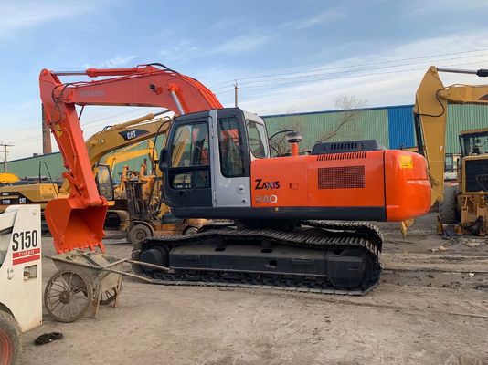 Usado Hitachi ZX240HG Crawler Montado Excavadora Hidráulica Repintura Cor
